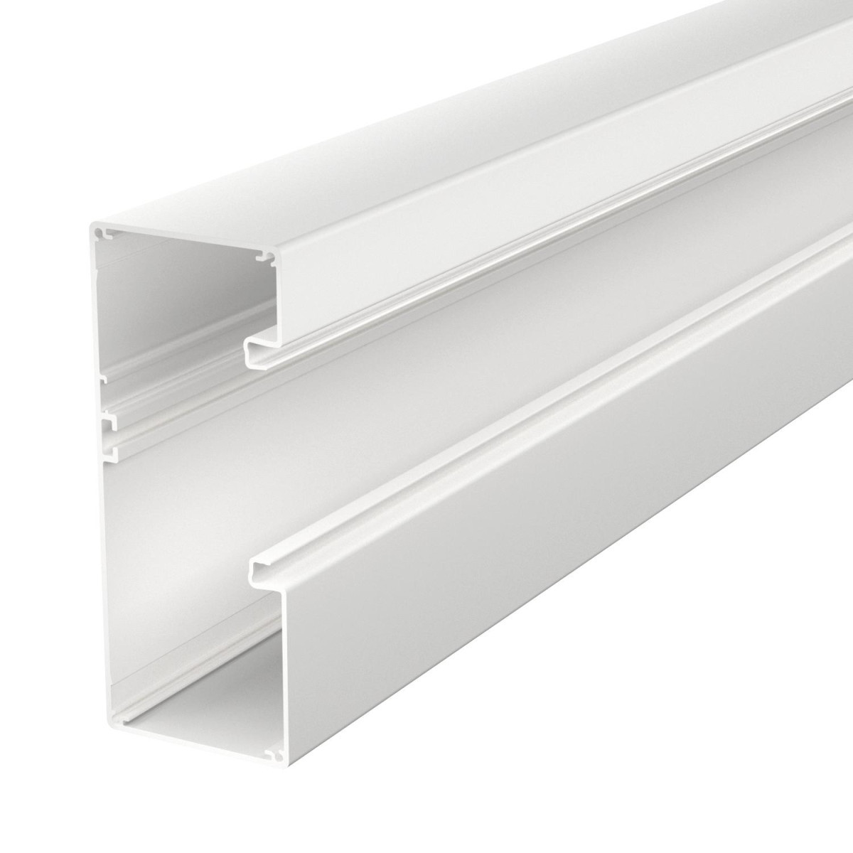 OBO Rapid 80® Wandgoot Asymmetrisch 70x170x2000 aluminium zuiver wit ral 9010