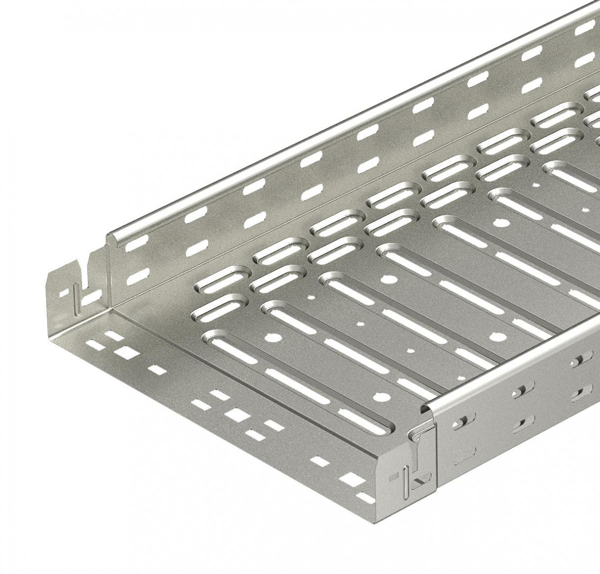 OBO RKSM-Serie Kabelgoot RKSM magic, met snelkoppeling 60x300x3050 roestvast staal 1.