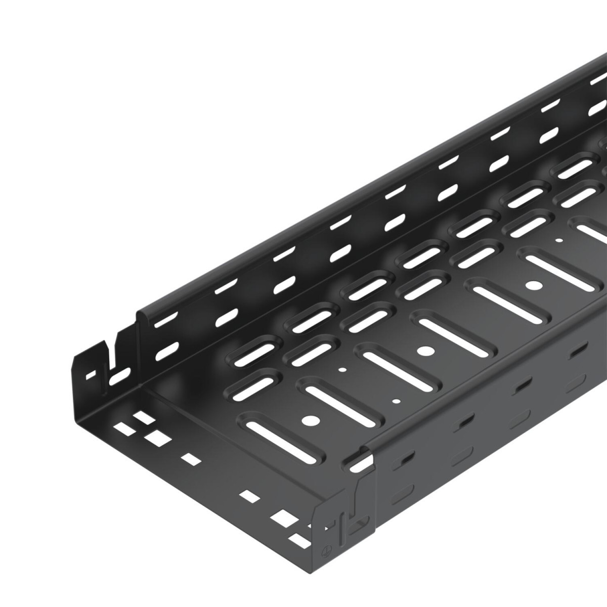 OBO RKSM-Serie Kabelgoot RKSM magic, met snelkoppeling 60x200x3050 staal pes135 - pol