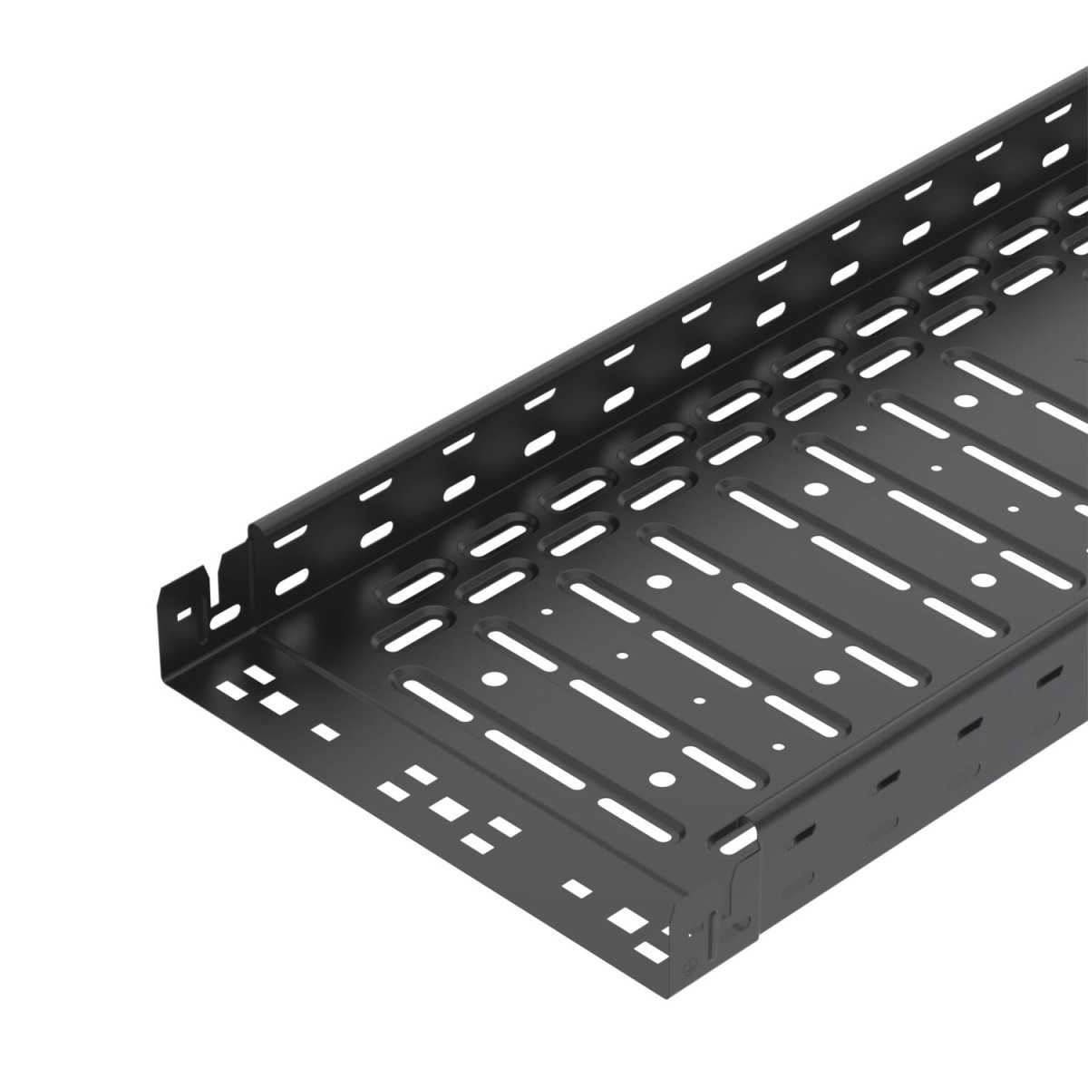 OBO RKSM-Serie Kabelgoot RKSM magic, met snelkoppeling 60x300x3050 staal pes135 - pol