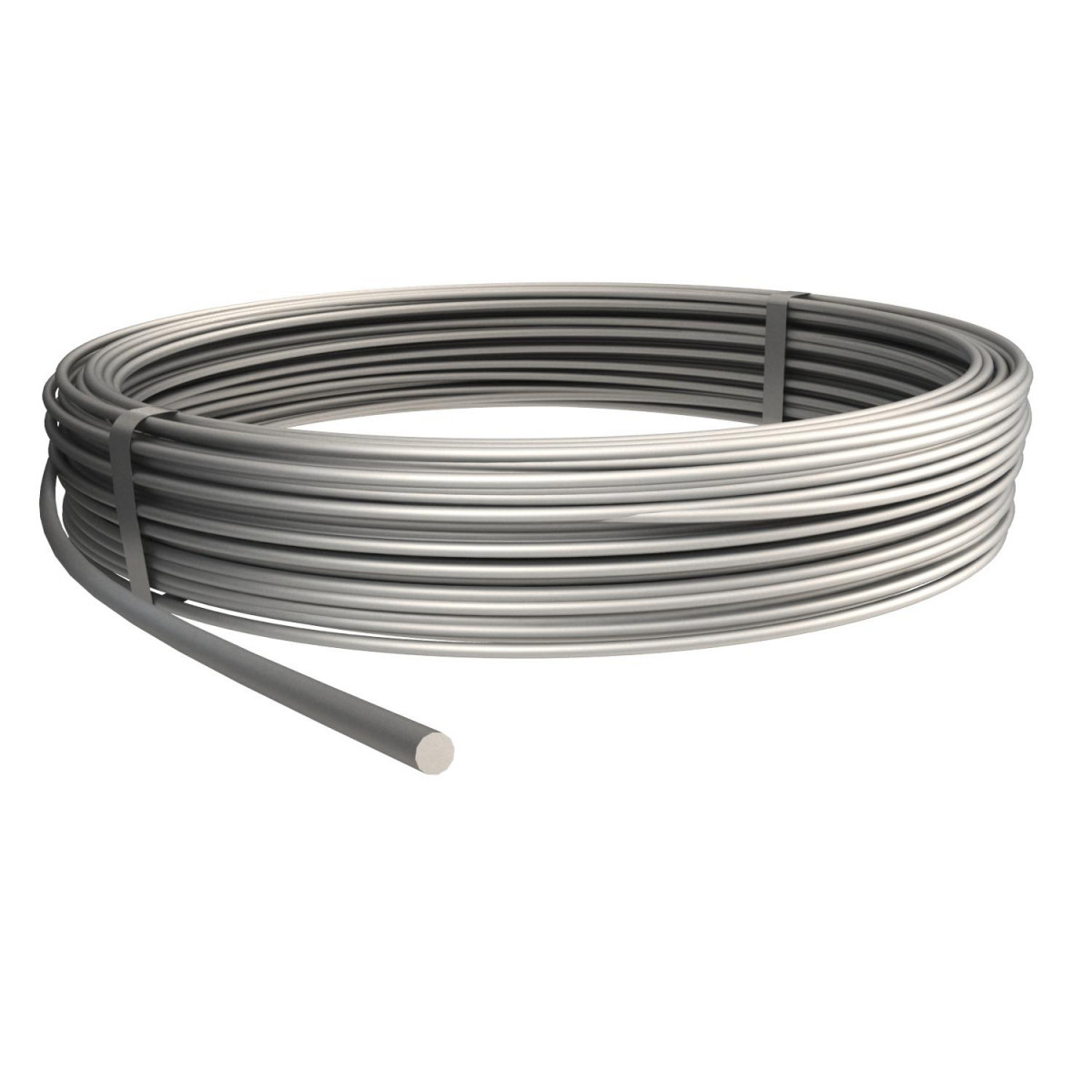 OBO Ronde Geleider 8MM aluminium