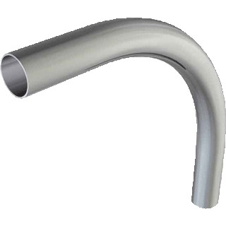 OBO RVS-pijpbochtstuk zonder schroefdraad ø32mm, V4A, 1.4571