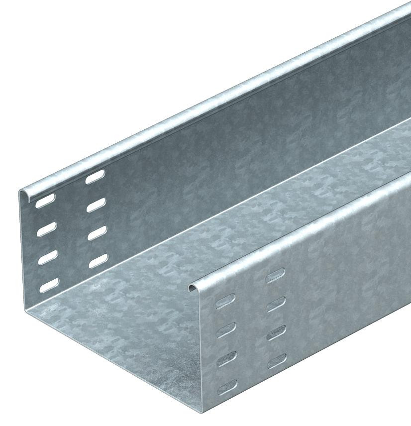OBO SKSU-Serie Kabelgoot Sksu gesloten, met verbinder 110x200x3000 staal thermisch ve