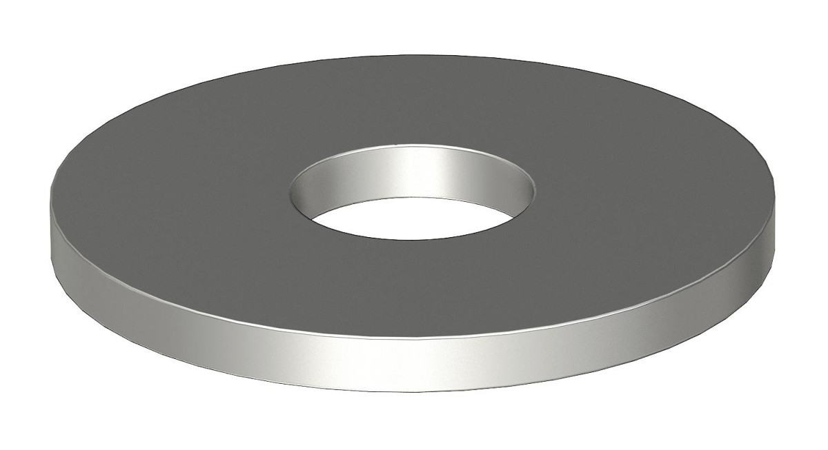 OBO Sluitring M10,Ø30MM roestvast staal blank, nabehandeld