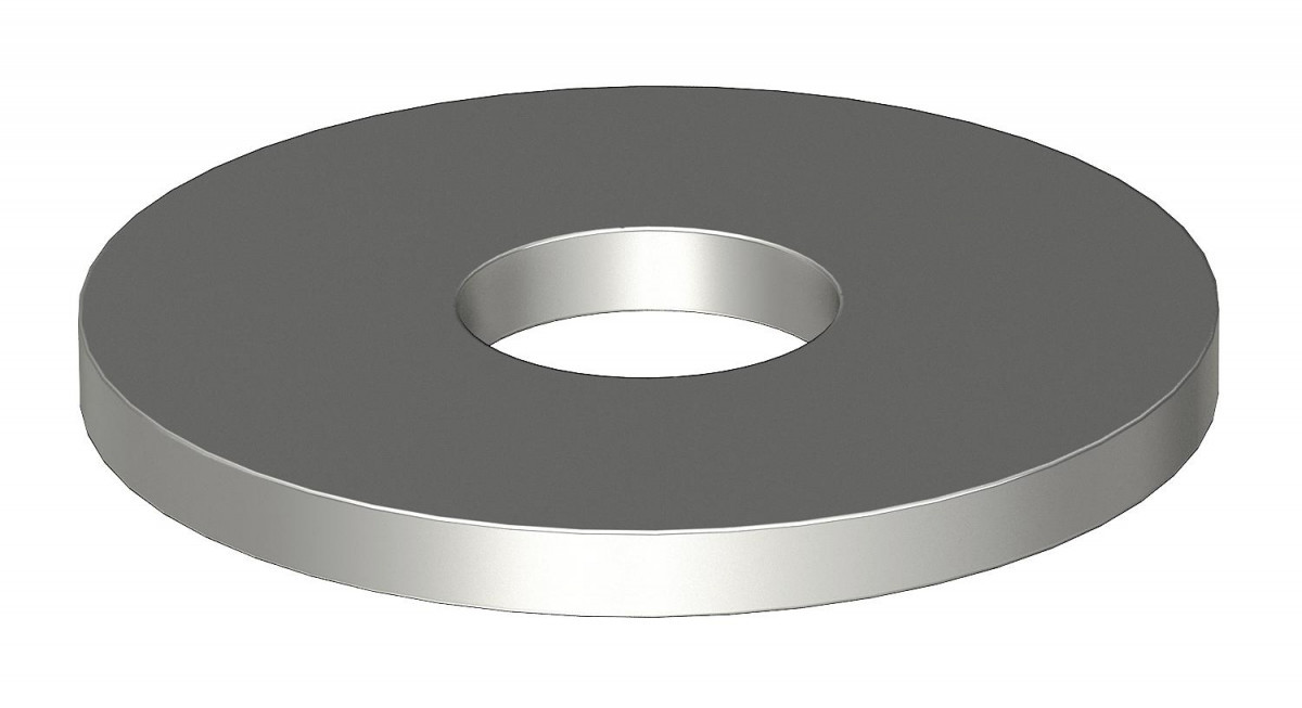 OBO Sluitring M10,Ø30MM roestvast staal blank, nabehandeld