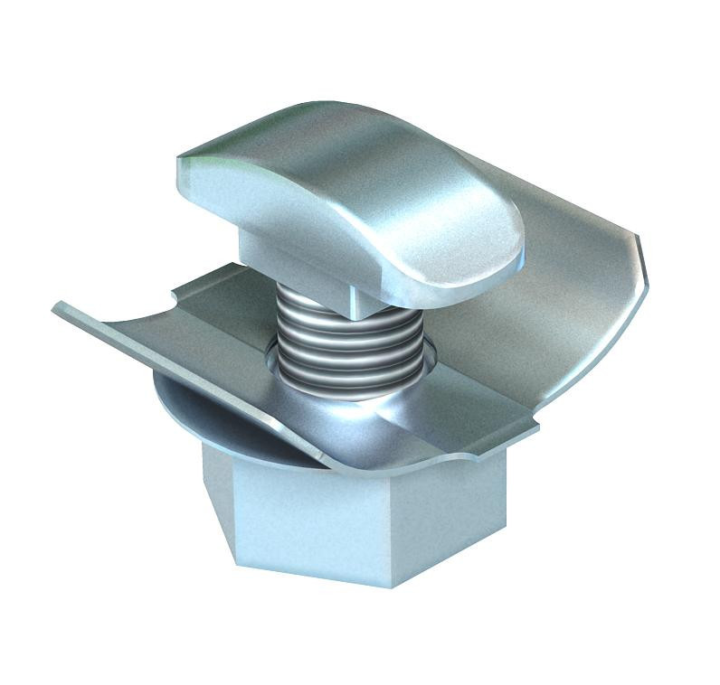 OBO Snelkoppeling m6x12 staal vuurverzinkt zink