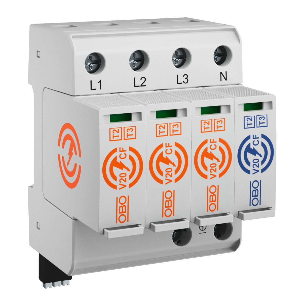 OBO Surgecontroller V20 3-pole with npe and RS 300V