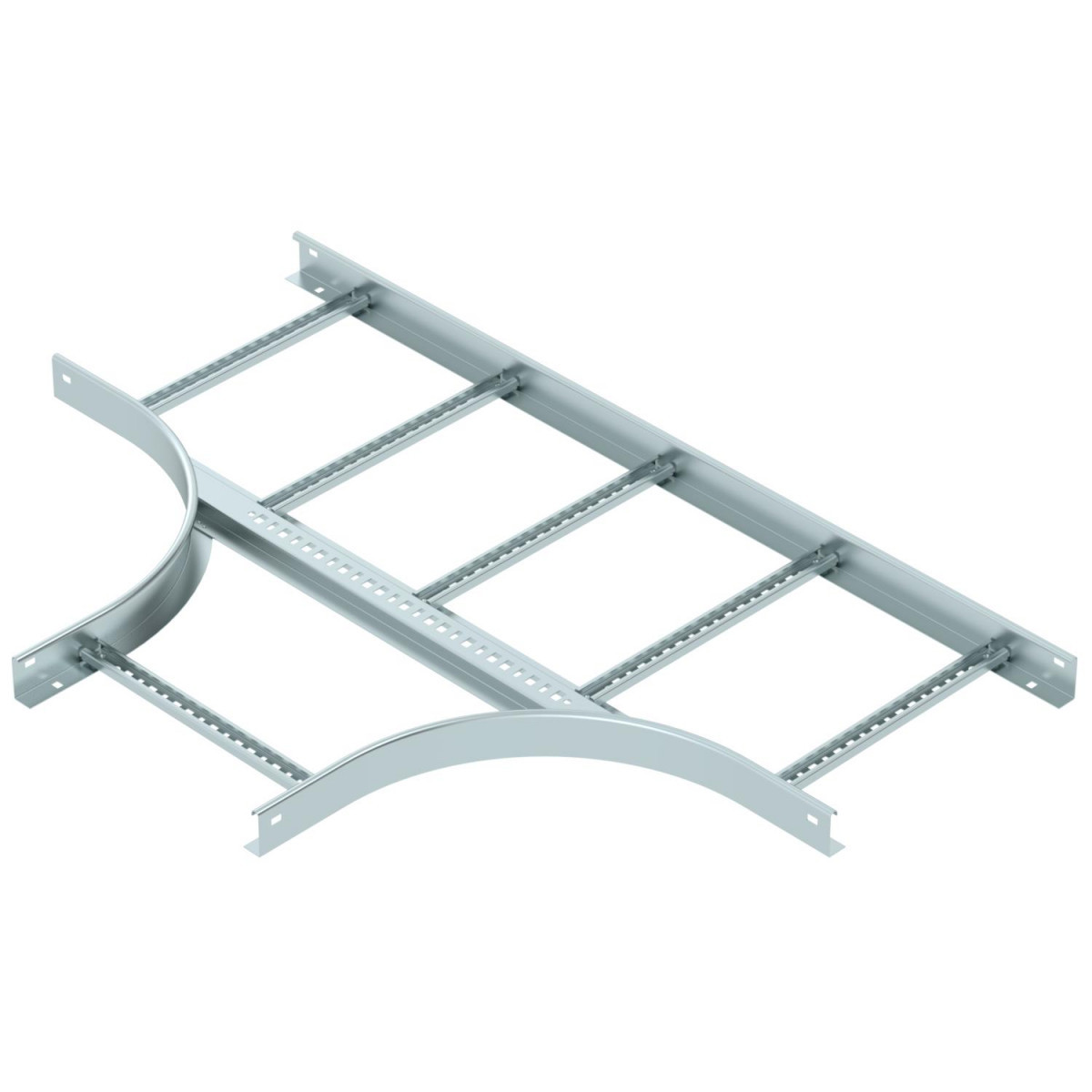 OBO T-Stuk voor kabelladder 60x400 staal sendzimir verzinkt zink