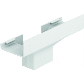 Obo T-stuk WDK13025 voor wand/plafond 15x80x40mm PC/abs parelwit ral 10