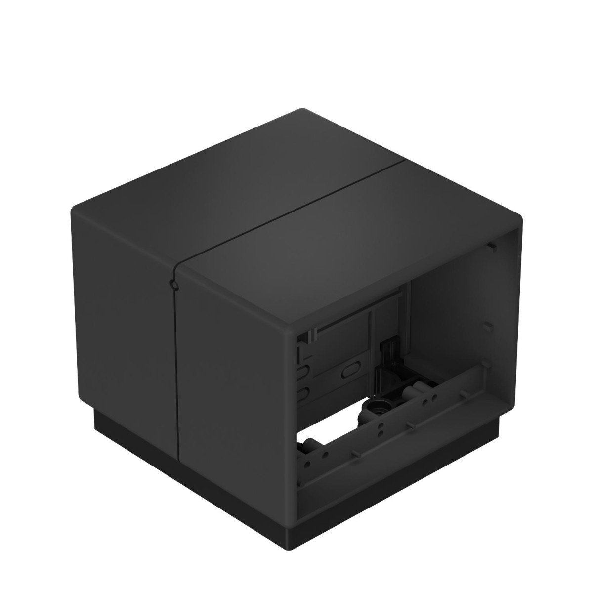 OBO Telitank 118x118x97 polyamide grafietzwart ral 9011