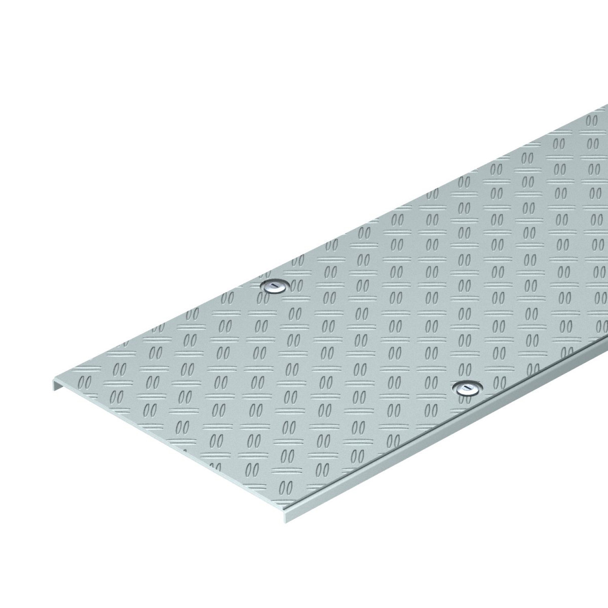 OBO Tranplaatdeksel Draaivergrendelafstand 500 MM 500x3000 aluminium/staal
