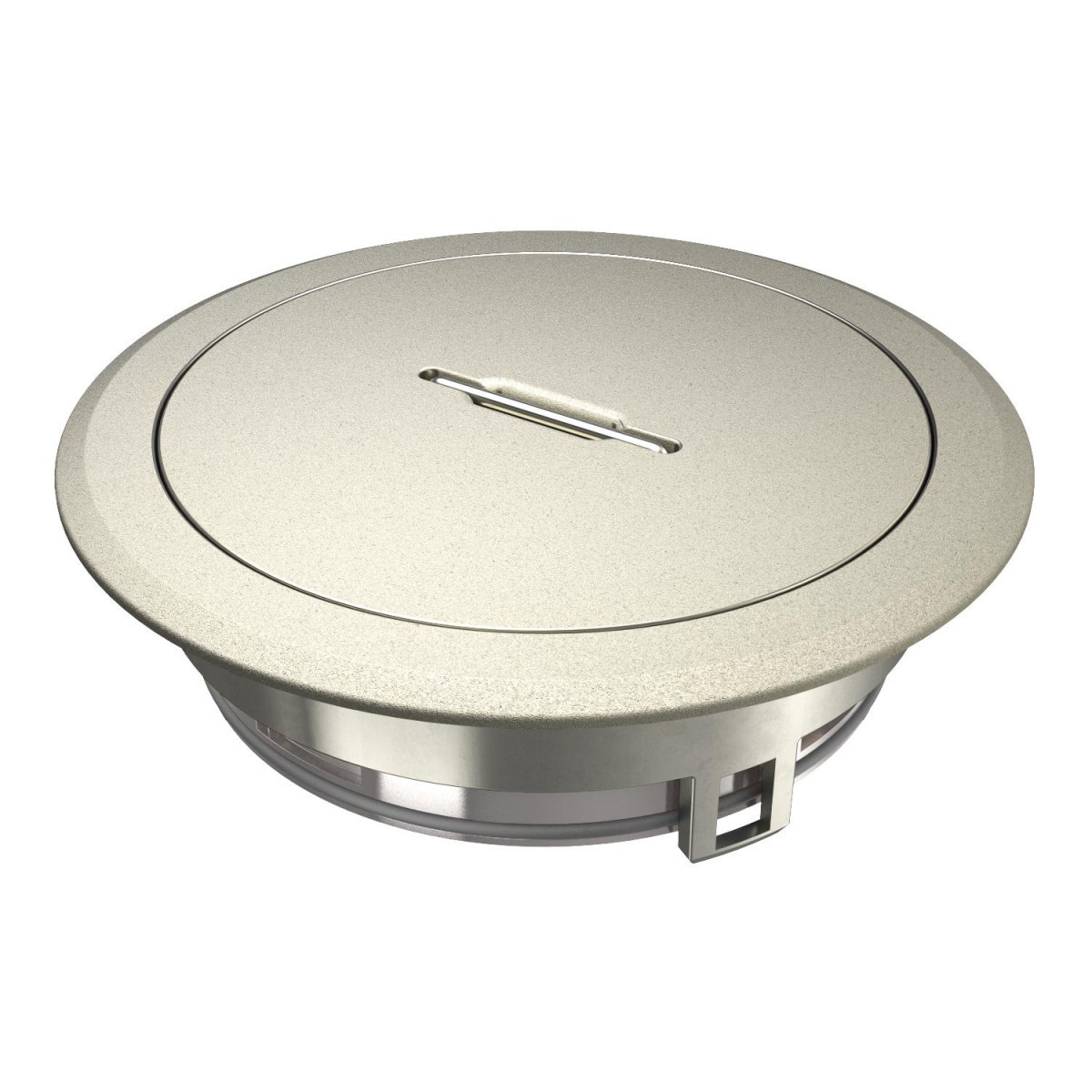 OBO GES R2 Tubusdeksel Met beugel zinkpersgietsel vernikkeld