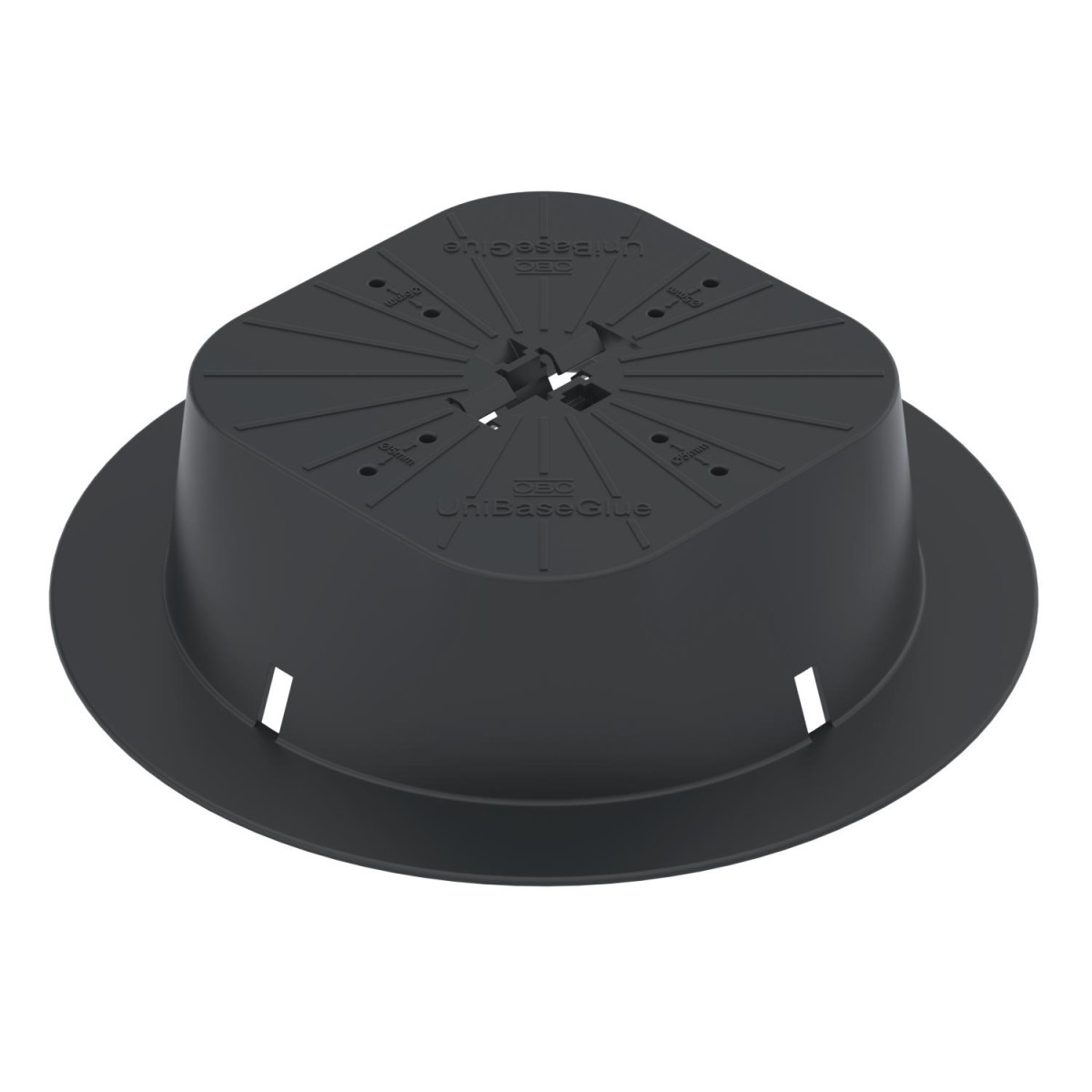 OBO Universele Basis lijmen acrylnitril-styrol-arcylester zwart