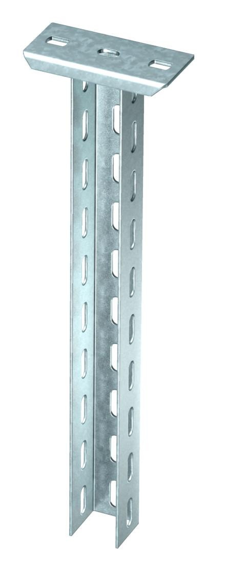 OBO US 5K-Serie Hangprofiel Met vastgelaste kopplaat 50x50x900 staal thermisch verzink