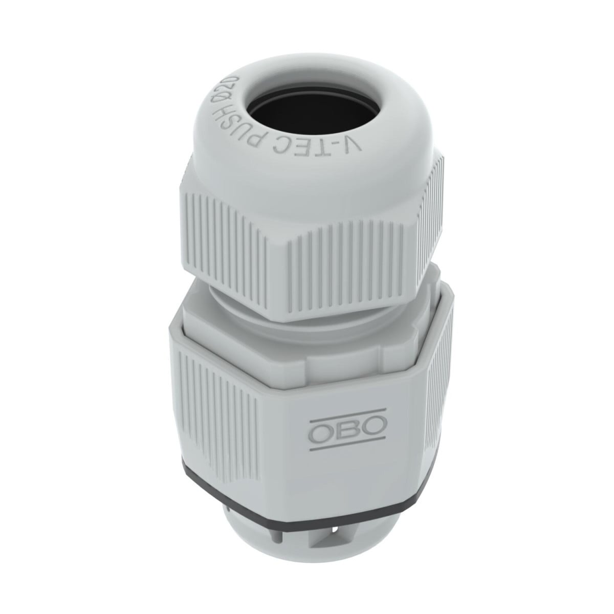 OBO V-TEC Klikwartel V-tec push M20 polyamide lichtgrijs ral 7035