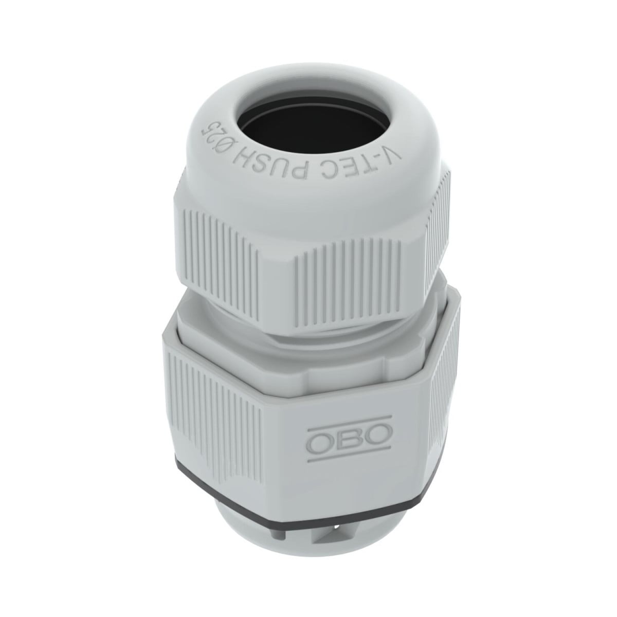 OBO V-TEC Klikwartel V-tec push M25 polyamide lichtgrijs ral 7035