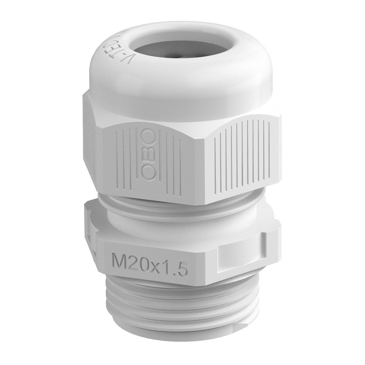 OBO V-TEC VM Wartel Uv-bestendig M12 polyamide lichtgrijs