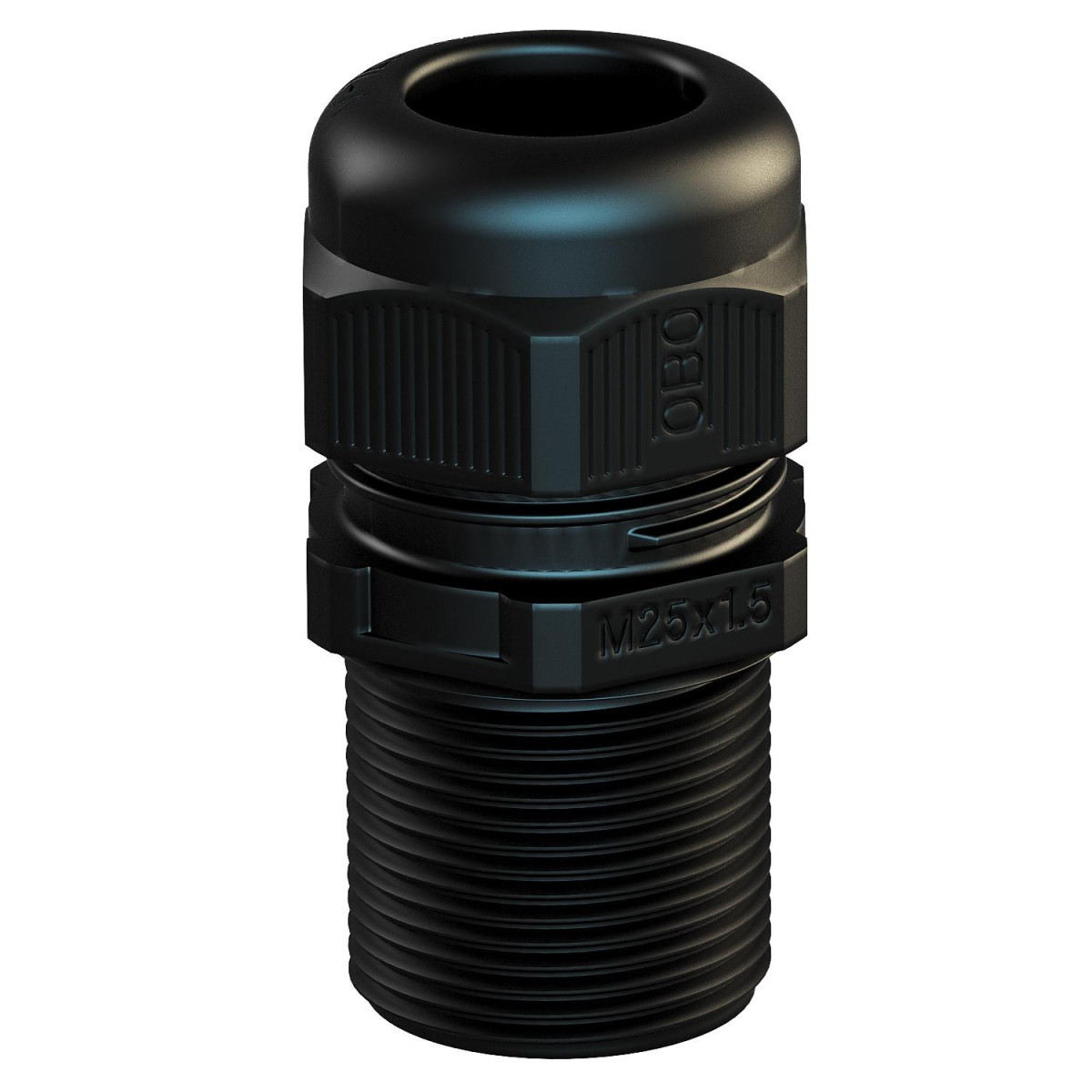 OBO V-TEC VM Wartel Volmetrisch lang 24MM M32 polyamide zwart