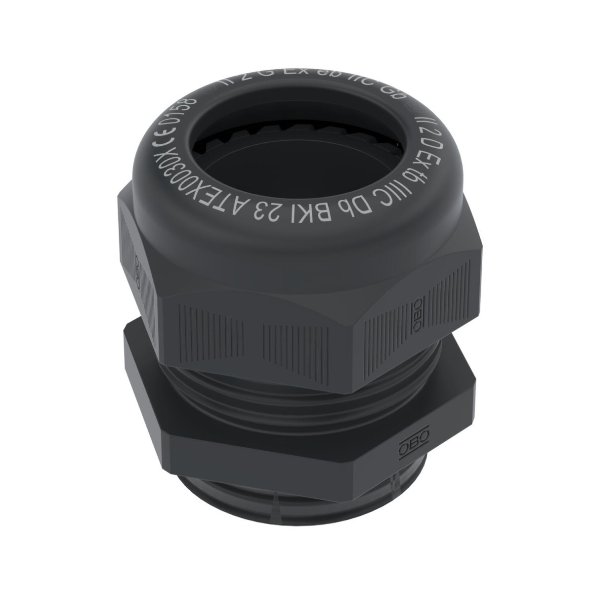 OBO V-TEC Wartel Ex trekontlasing ip68 M50 polyamide zwart