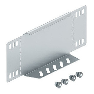 OBO Verloop/eindstuk voor kabelgoot 110x400, St, FS