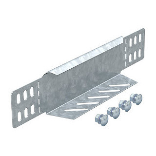 OBO Verloop/eindstuk voor kabelgoot 60x150, St, DD