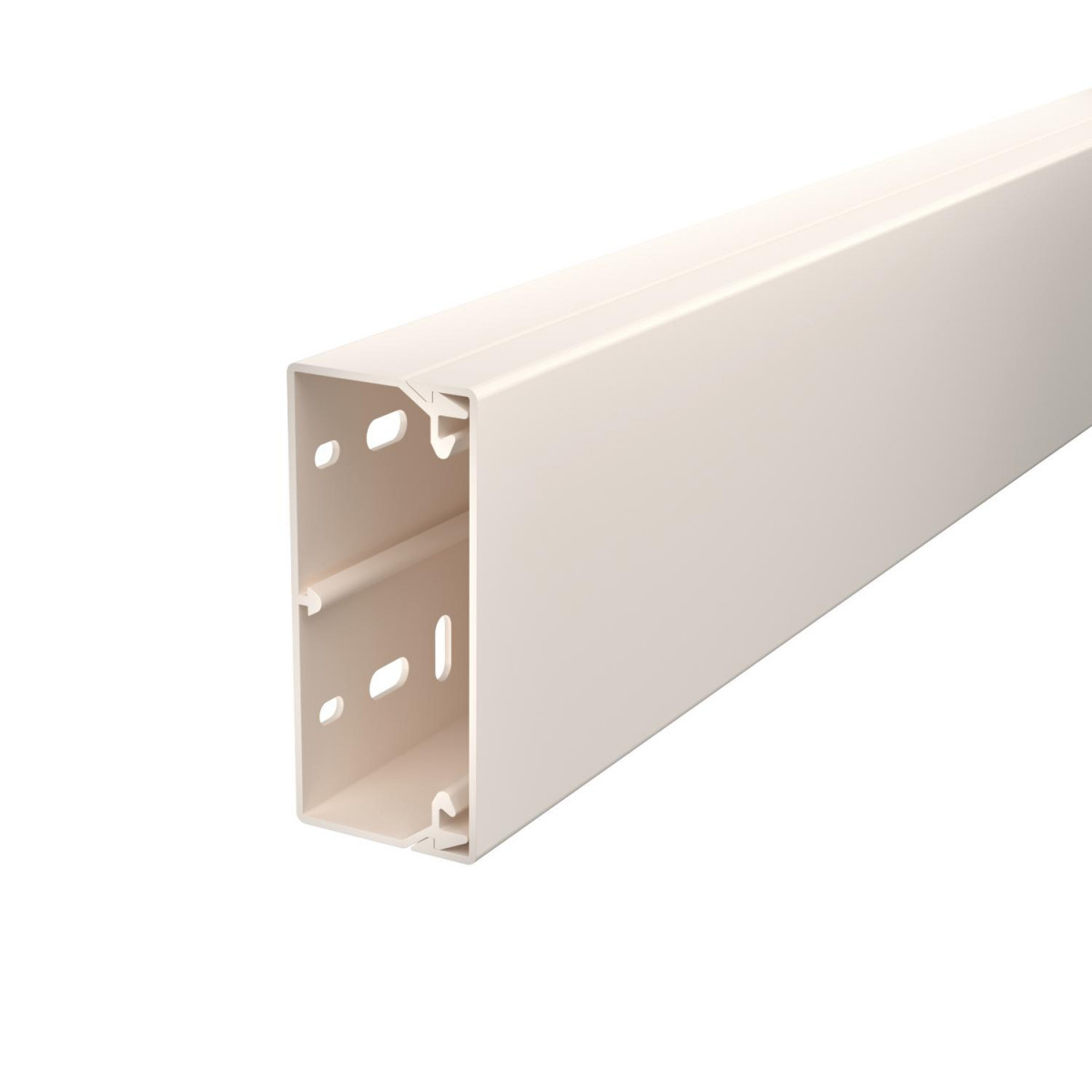 OBO WDK Wand- en plafondkanaal met bodemperforatie 40x90x2000 polyvinylchlorid