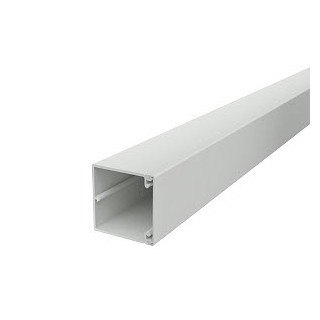 OBO WDK Wand- en plafondkanaal met bodemperforatie 60x60x2000 polyvinylchlorid