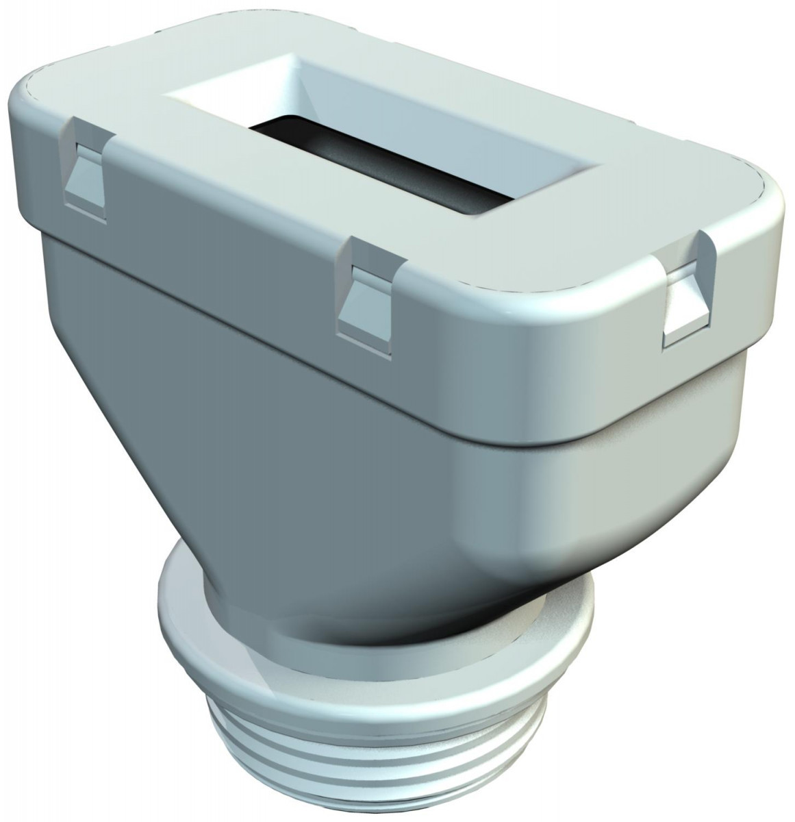 OBO Wartel Voor platte kabel PG21 polyethyleen steengrijs ral 7030