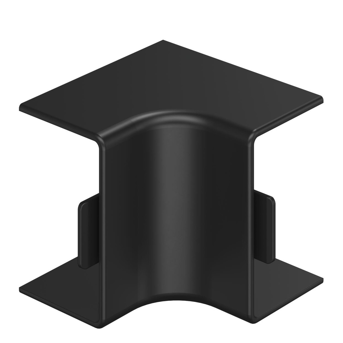 OBO WDK Binnenhoek 25x40 polyvinylchloride diepzwart ral 9005