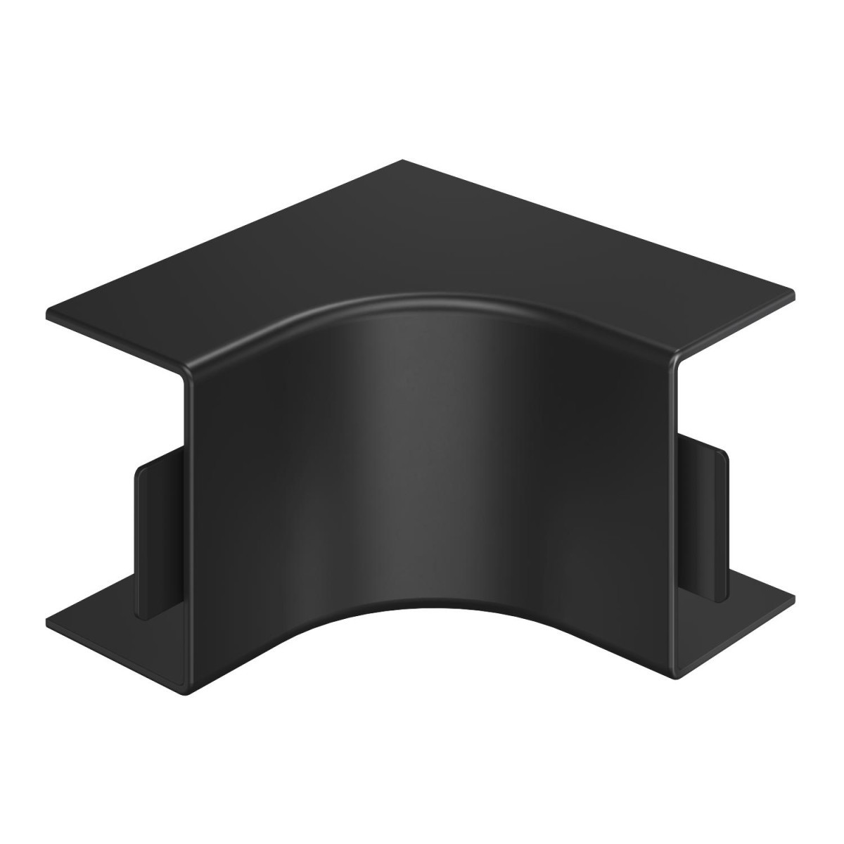 OBO WDK Binnenhoek 40x60 polyvinylchloride diepzwart ral 9005