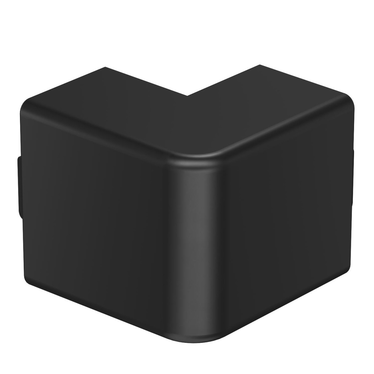 OBO WDK Buitenhoek 25x40 polyvinylchloride diepzwart ral 9005