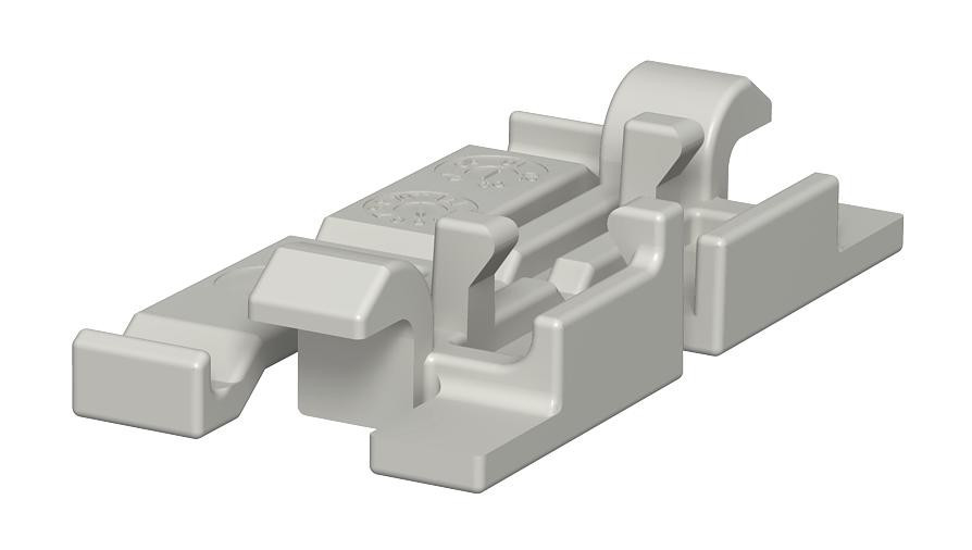 OBO WDK Dekselklem 60MM polyvinylchloride lichtgrijs ral 7035