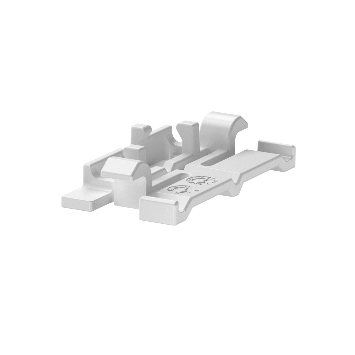 OBO WDKH Dekselklem Halogeenvrij 49x29 polycarbonaat/acrylnitriel-butadieen-STY