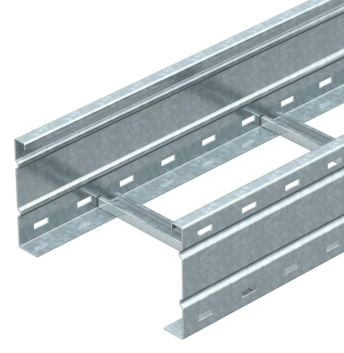 OBO WKLG-Serie Verspankabelladder Geperforeerde zijwand 160x400x6000 staal thermisch