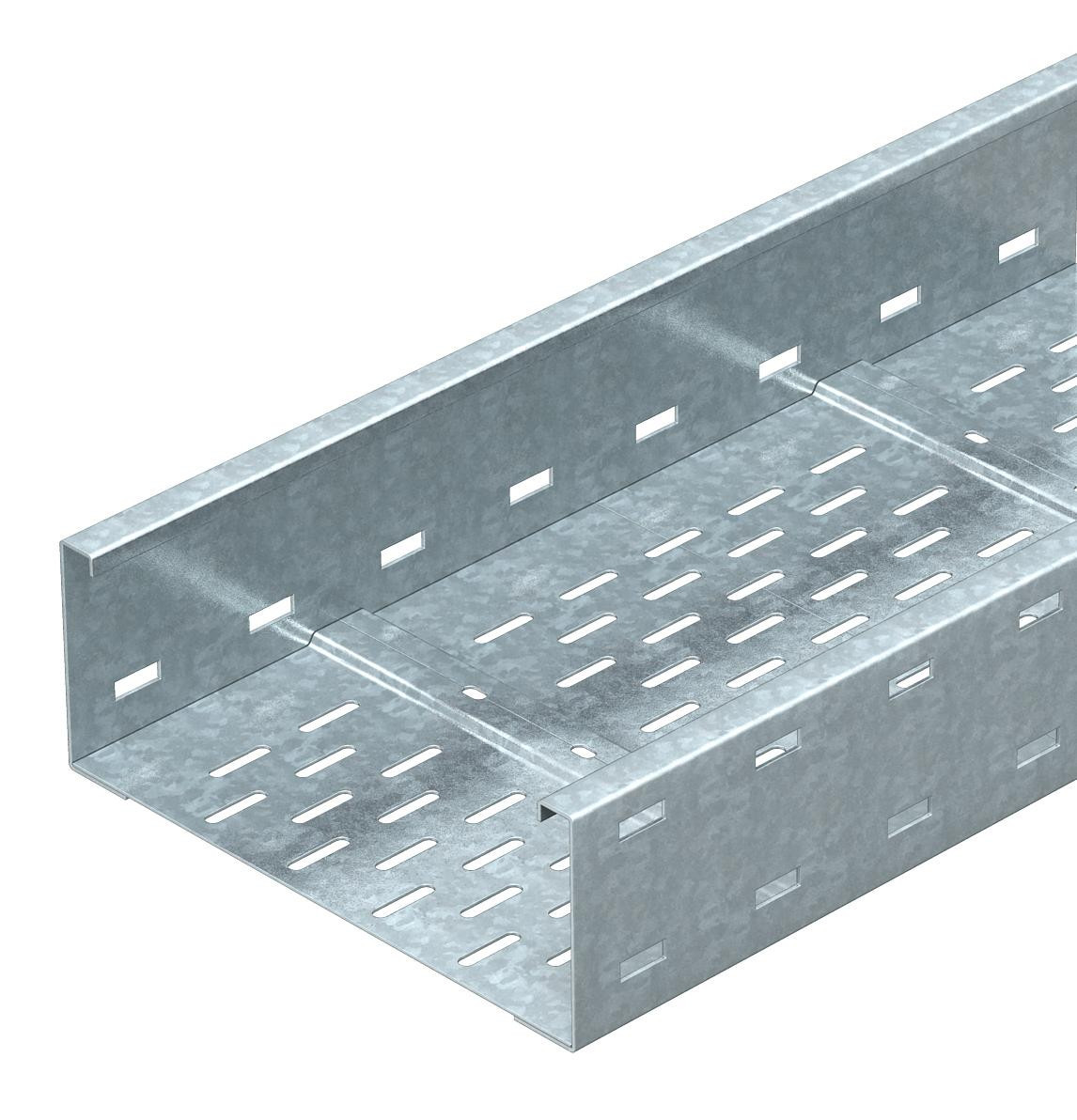 OBO WKSG-Serie Verspankabelgoot Geperf., bodem geprofileerd 110x300x6000 staal sendzi