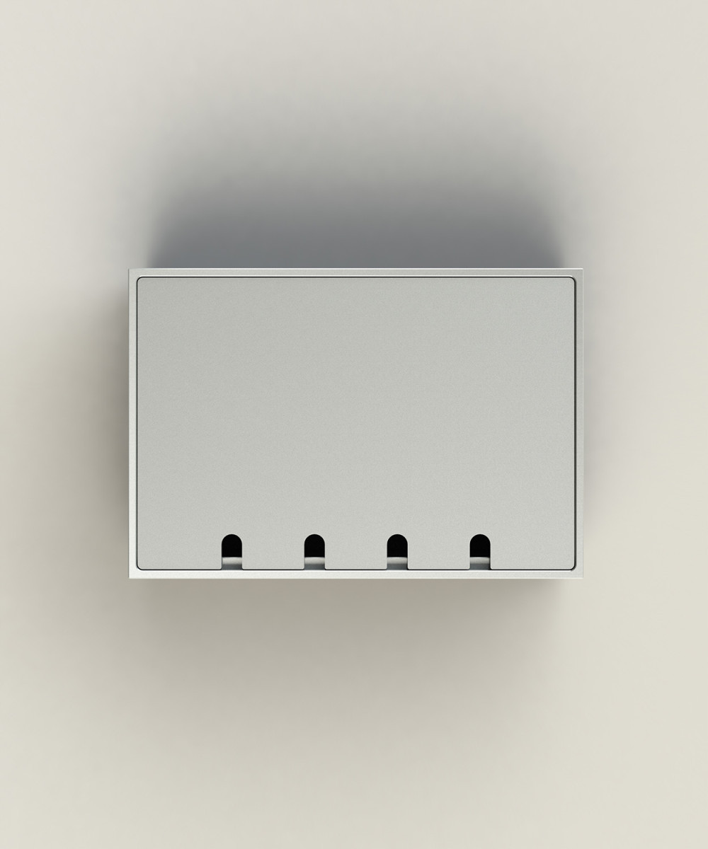 OCS Vloerdozen 8804 - 2X 230V ra + 4X cat6a STP - PRK deksel