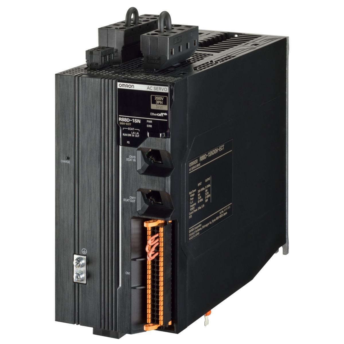 Omron 1S serie Servo aandrijvingen 1S Servodrive, ethercat-type, 5,5 KW, 3~ 400 vac