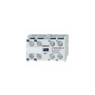 Omron 2 maak-en 2 verbreek-hulpcontacten voor mini magneets j7kna