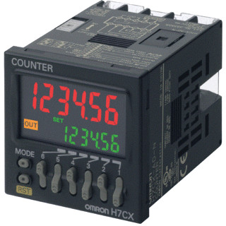 Omron 48x48 MM LCD-6 cijfers multifunctie programmeerbare visuele signale