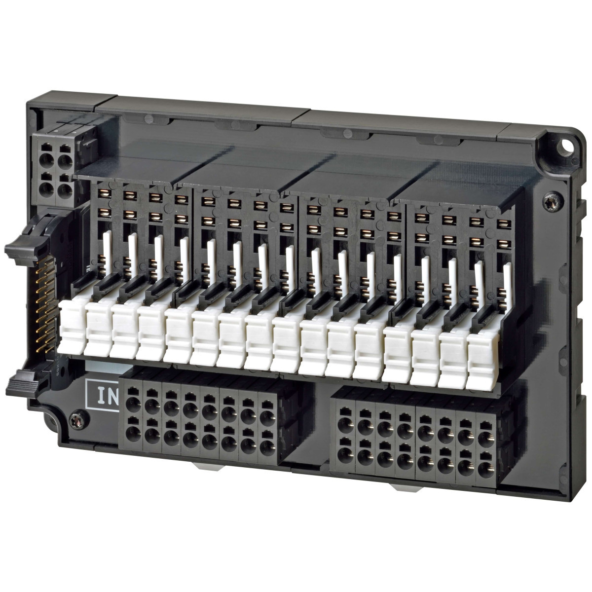 Omron Accessoires industriële relais , G70V I/O-relaisterminal, PLC input, 16 wisselcontacten, 50 ma,