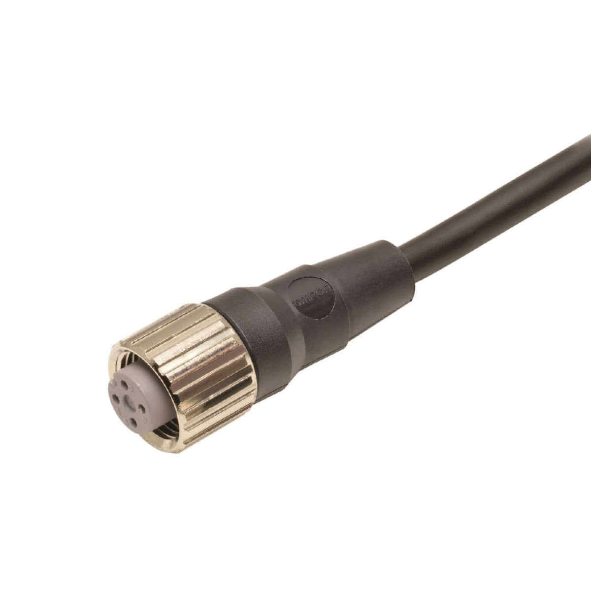 Omron Accessoiresbenaderingsschakelaars M12 Connector, 4-pin, recht, pur, schroefverbinding, 15 M kabel