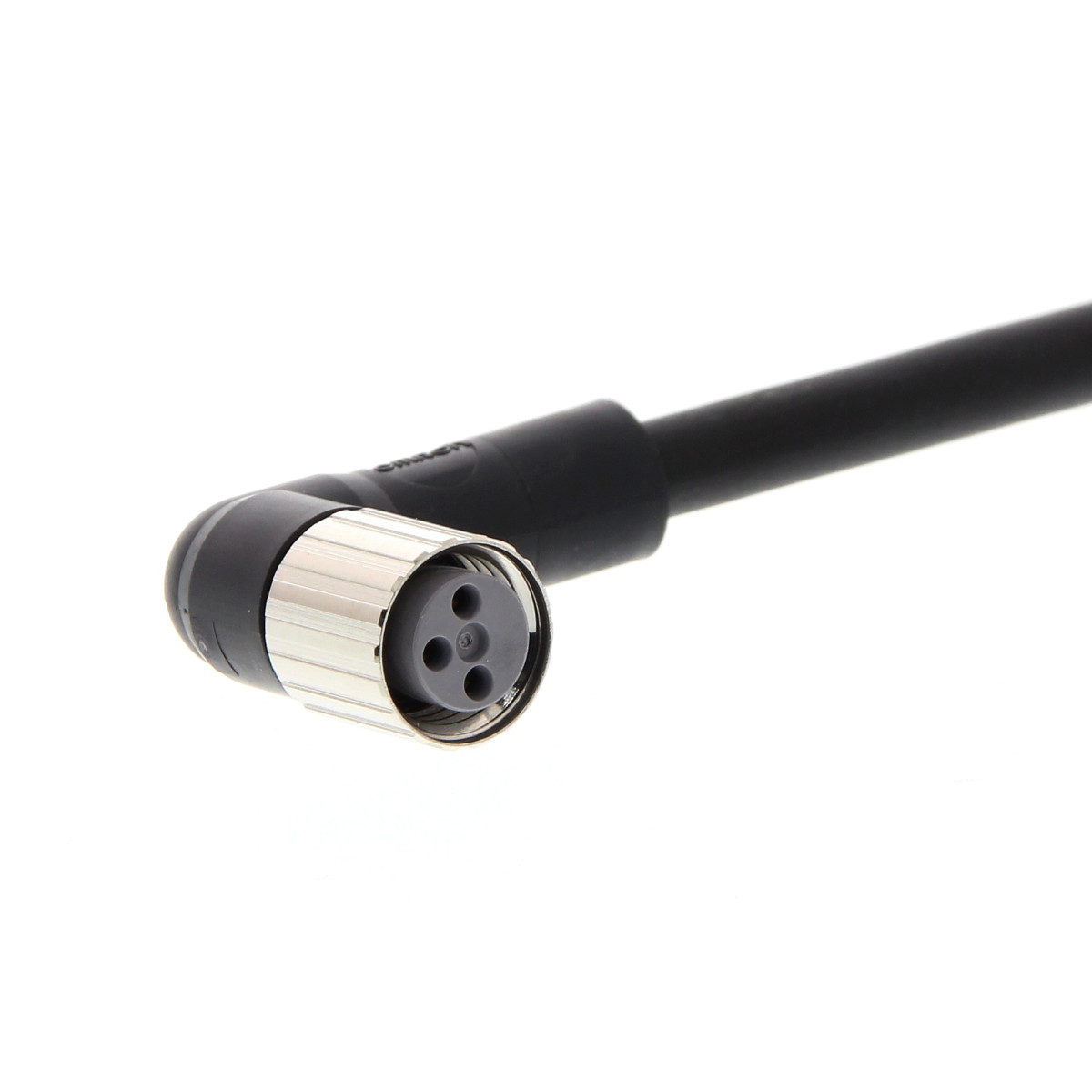 Omron Accessoiresbenaderingsschakelaars M8 Connector, 3-pin, haaks, pur, schroefverbinding, 10 M kabel