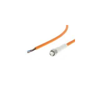 Omron Accessoiresbenaderingsschakelaars M8-Kabelconnector, polypropyleen, kabelset met enkel uiteinde, female,