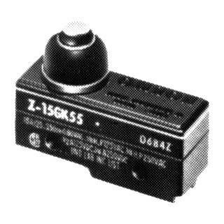 Omron Basis drip-proof brede plunjer snap-action 1xwissel 15 A waterb