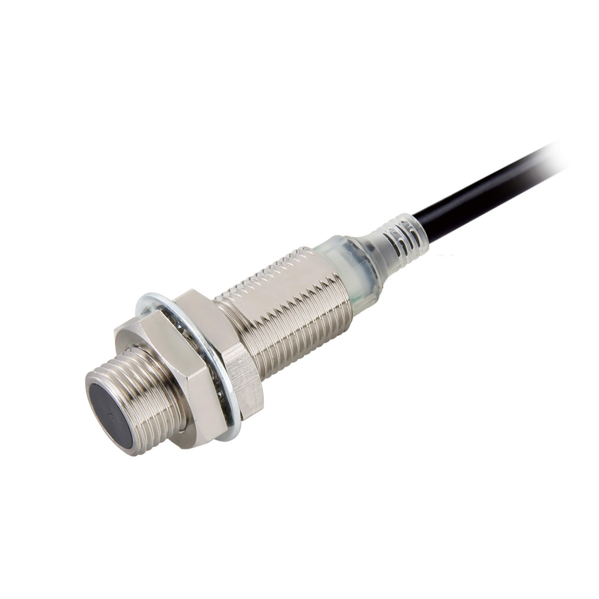 Omron Benaderingsschakelaars E2E M12, afgeschermd, 3 MM, DC, 2-draads, NC, pre-draadsd, 2 M kabel