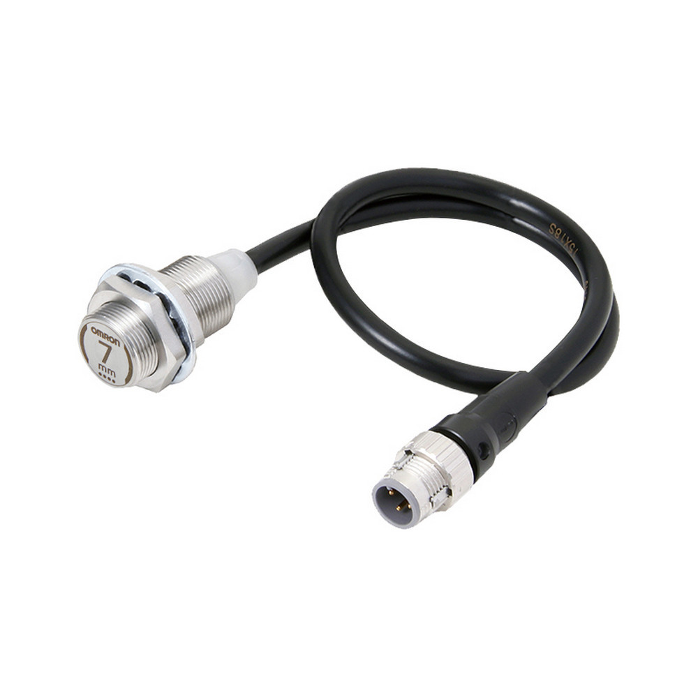 Omron Benaderingsschakelaars E2E Proximity Sensor, inductive, full metal stainless steel 303, M18 shiel