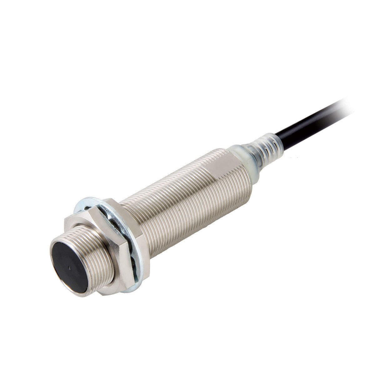 Omron Benaderingsschakelaars E2E Proximity Sensor, inductive, nickel-brass, long body, M18, shielded, 7
