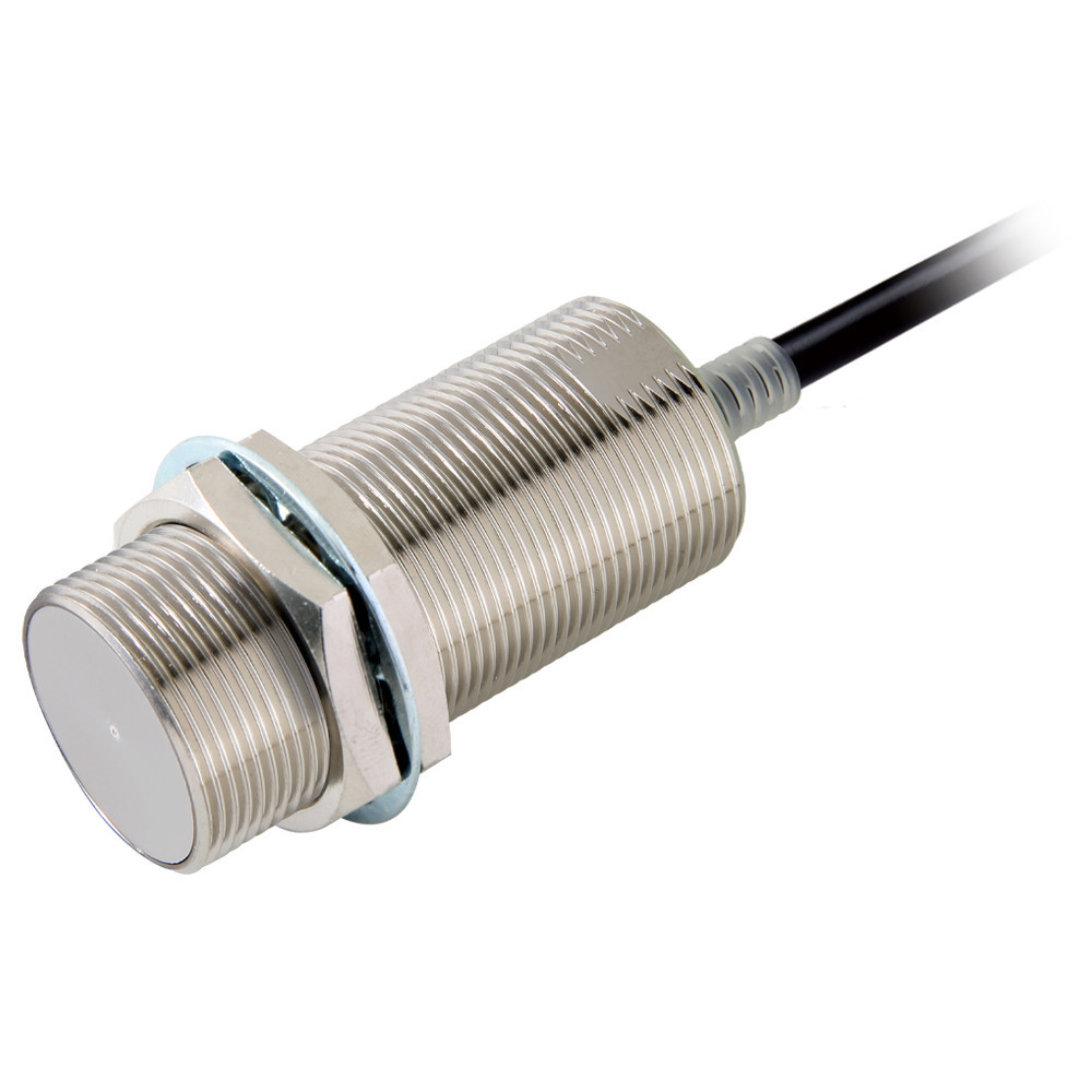 Omron Benaderingsschakelaars E2E Proximity Sensor, inductive, nickel-brass, long body, M30, shielded, 1