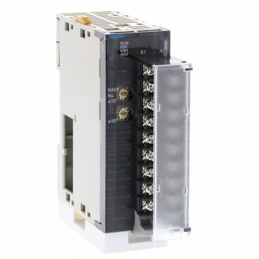 Omron CJ analoog 8 uit 13 bits omschakelbaar:-10-10 V 0-10 V 0-5 V 1-