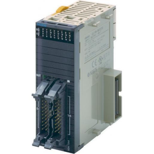 Omron CJ I/O 16 in NPN/PNP 24 VDC schakelvertraging instelbaar 16 uit TR
